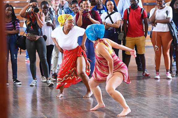 Black Tide.&nbsp;Choreographer: Miliswa Mbandazayo.&nbsp;Picture: Brenton Geach